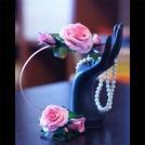 Полимерная глина «Комплект Розовые розы»  Ободок 1200 руб. Брошь 800 руб.  Купить — gippopotamchik@mail.ru