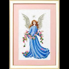 Набор для вышивания Панна F-0437 «Ангел с розами»
