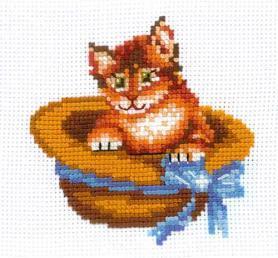 Набор для вышивания Сделай своими руками К-25 «Котёнок»