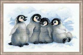 Набор для вышивания Риолис 1323 «Забавные пингвины»