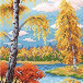 Алмазная мозайка Brilliart МС-010 «Осенний пейзаж»