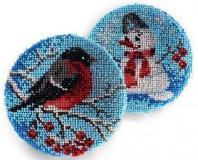 Набор для вышивания Кроше В-528 «Снежный талисман»