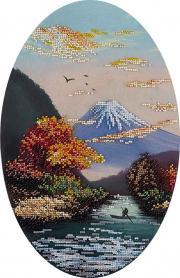 Набор для вышивания Панна BN-5017 «Фудзияма в лучах рассвета»