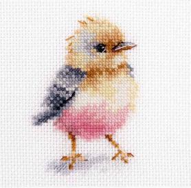 Набор для вышивания Алиса 0-235 «Птички-невелички Чик!»