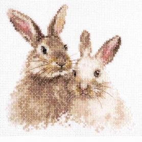 Набор для вышивания Алиса 1-34 «Милые кролики»