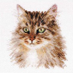 Набор для вышивания Алиса 1-35 «Сибирская кошка»