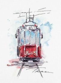 Набор для вышивания Панна GM-1923 «Городской трамвай»