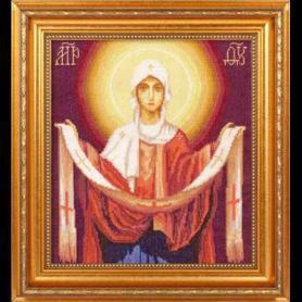 Набор для вышивания Панна ЦМ-1270 «Икона Божией Матери Покров Пресвятой Богородицы»