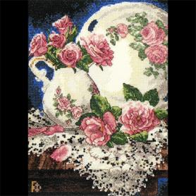 Набор для вышивания Dimensions 06929 «Розы и кружева»