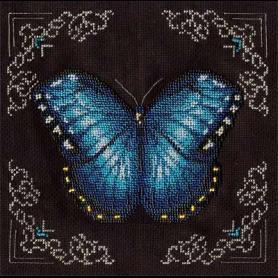 Набор для вышивания Кларт 8-112 «Голубая бабочка»