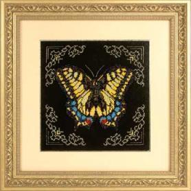 Набор для вышивания Кларт 8-114 «Желтая бабочка»