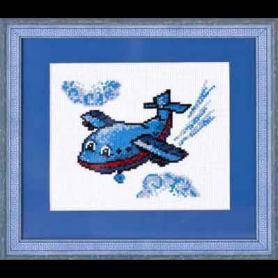 Набор для вышивания Кларт 8-057 «Веселый самолетик»