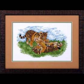 Набор для вышивания Кларт 8-048 «Тигрята»