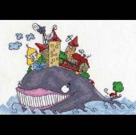Набор для вышивания Кларт 8-107 «Рыба-кит»