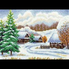 Набор для вышивания Кларт 8-065 «Зимняя деревня»