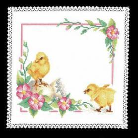 Набор для вышивания Панна PR-0232 «Пасхальные цыплята»