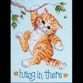 Набор для вышивания Janlynn  023-0255 «Рыжий котенок на ветке»