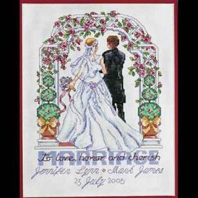 Набор для вышивания Janlynn 023-0373 «Любовь,честь, забота»