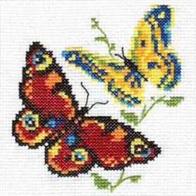Набор для вышивания Алиса 0-50 «Бабочки-красавицы»