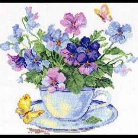 Набор для вышивания Алиса 2-01 «Утренние цветы»