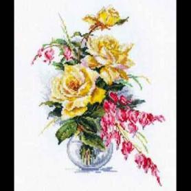 Набор для вышивания Алиса 2-20 «Желтые розы»