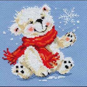 Набор для вышивания Алиса 0-53 «Белый медвежонок»