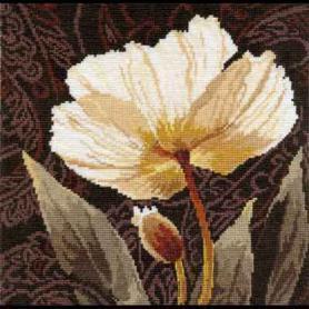 Набор для вышивания Алиса 2-17 «Белые цветы: Залитый светом»
