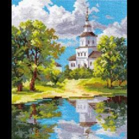 Набор для вышивания Алиса 3-11 «Храм у пруда»