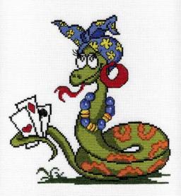 Набор для вышивания М.П. Студия НВ-167 «Змея-Цыганка»