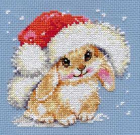 Набор для вышивания Алиса 0-95 «Зимний зайчишка»