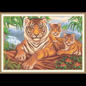 Набор для вышивания Панна Ж-1001 «Логово тигра»