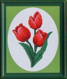 Набор для вышивания Lutars 019 «Тюльпаны»