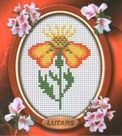 Набор для вышивания Lutars 049 «Аленький цветочек»
