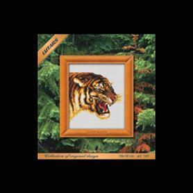 Набор для вышивания Lutars 141 «Тигр»