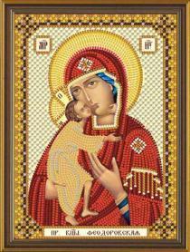 Набор для вышивания Нова Слобода С 6008 «Пр. Богородица Феодоровская»
