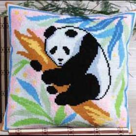 Набор для вышивания Панна ПД-599 «Панда». (Подушка)