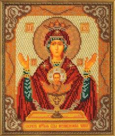 Набор для вышивания Кроше В-165 «Богородица Неупиваемая Чаша»