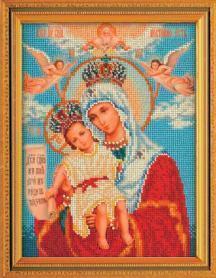 Набор для вышивания Кроше В-168 «Богородица Милующая»