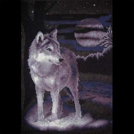 Набор для вышивания Панна J-0462 «Белый волк»