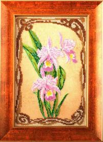 Набор для вышивания Кроше В-416 «Грациозные орхидеи»