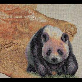 Набор для вышивания Панна J-0280 «Королевская панда»