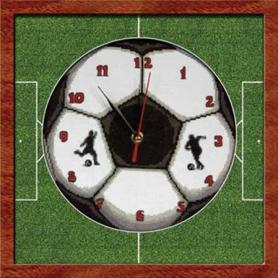 Набор для вышивания Панна Ч-1394 «Часы. Футбольный мяч»