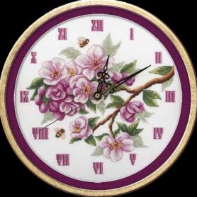 Набор для вышивания Панна Ч-1579 «Часы. Цветут сады»