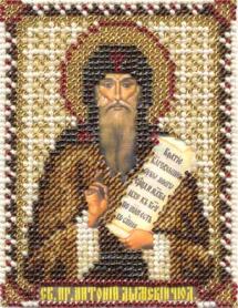 Набор для вышивания Панна ЦМ-1401 «Икона Преподобного Антония Дымского»
