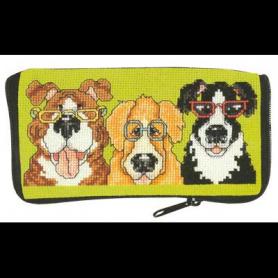 Набор для вышивания Janlynn 023-0541 «Собачки в очках»
