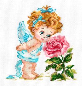 Набор для вышивания Чудесная Игла 35-09 «Ангел нашего счастья»