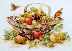 Набор для вышивания Lanarte PN-0007960 (34261) «Летние фрукты»