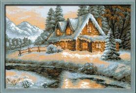 Набор для вышивания Риолис 1080 «Зимний пейзаж»
