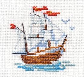 Набор для вышивания Алиса 0-159 «Кораблик»