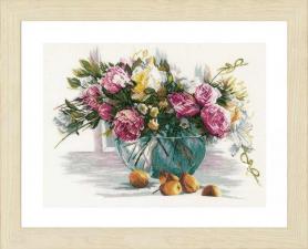 Набор для вышивания Lanarte PN-0162299 «Цветы в вазе»